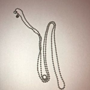 Tiffany & Co. 34 inch bead chain